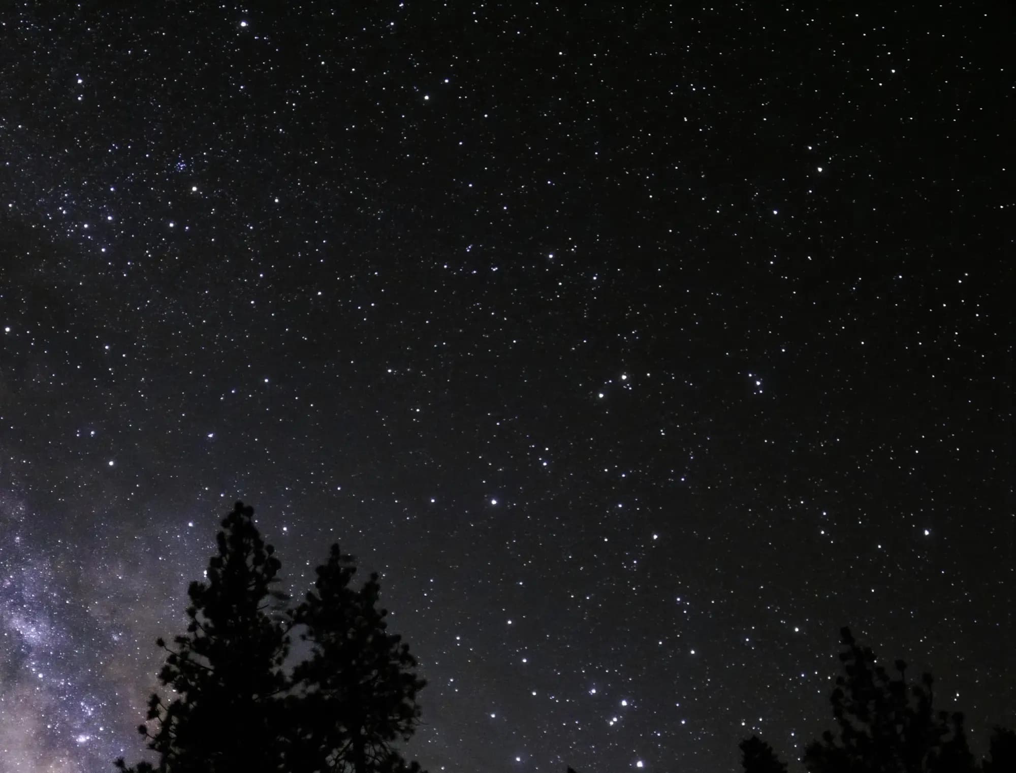 Night sky background